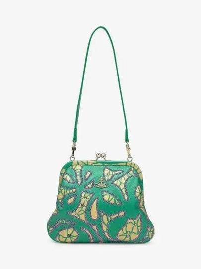 Logo Clutch Bag Green - VIVIENNE WESTWOOD - BALAAN 2