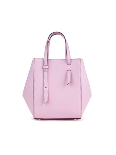 Blooming Leather Two Way Tote Bag Lilac - LECHROMAQI - BALAAN 1