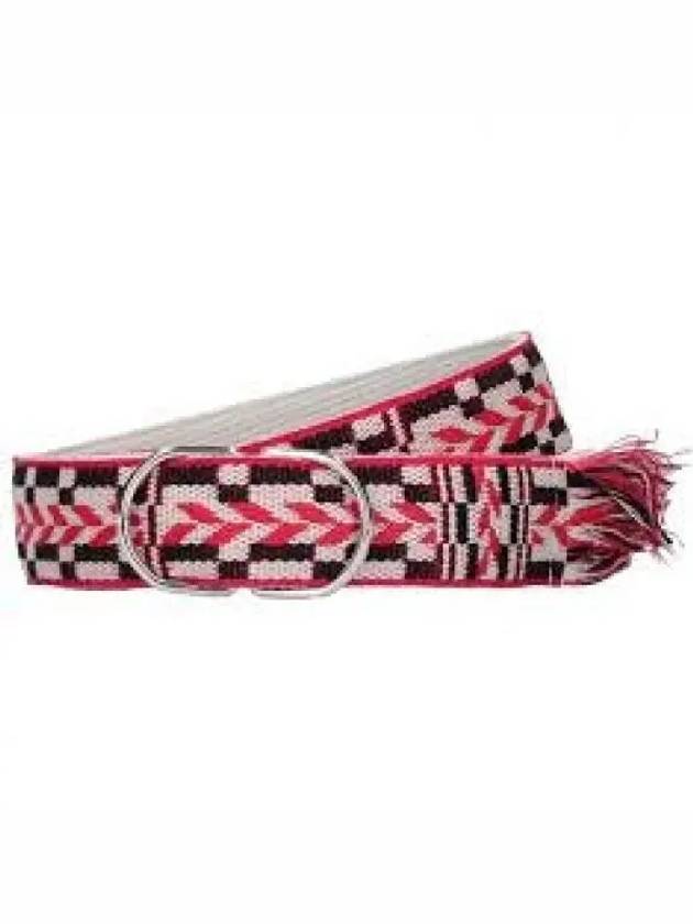 Fringe Jacquard Belt Red - ISABEL MARANT - BALAAN 2