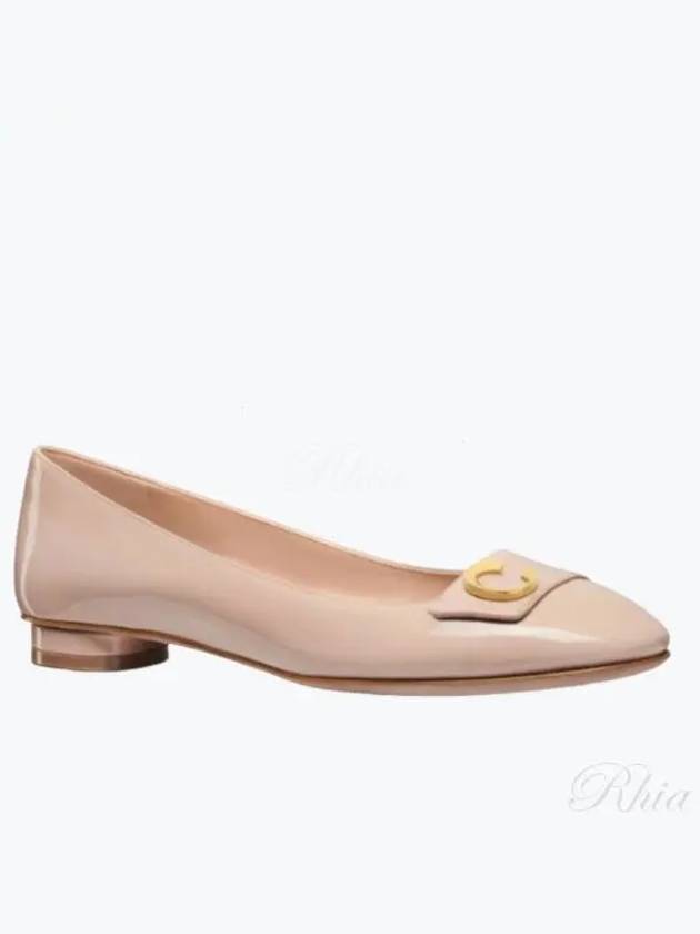 C'est Patent Leather Ballet Flat Nude - DIOR - BALAAN 2