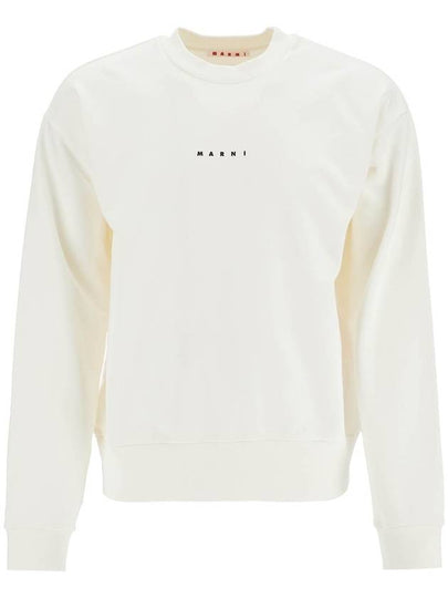 logo print sweatshirt FUMU0074P9USCU87 - MARNI - BALAAN 2