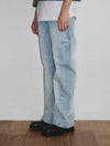 Wave Cutting Denim Pants_Light Blue - KINETO - BALAAN 1