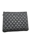 Lambskin Classic Clutch Bag All Black - CHANEL - BALAAN 1