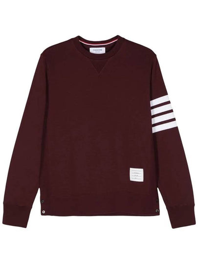 4 Bar Loopback Jersey Sweatshirt Red - THOM BROWNE - BALAAN 2