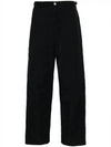 Le Pantalon Straight Pants Black - JACQUEMUS - BALAAN 2