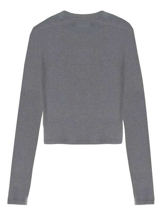 Western Icons Long Sleeve T Shirt Gray - MSKN2ND - BALAAN 3