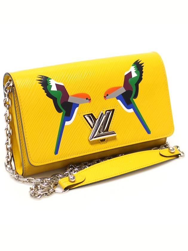 M61752 Yellow Epi Leather Early Bird Twist WOC Chain Wallet Cross Bag - LOUIS VUITTON - BALAAN 2