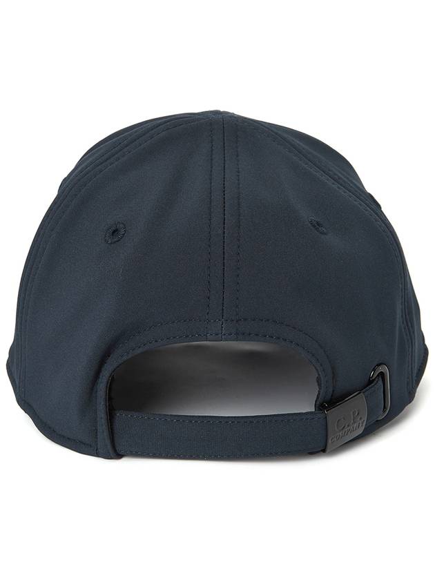 Kids Shell-R Logo Cap Hat Navy - CP COMPANY - BALAAN 5