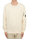 Light Fleece Sweatshirt Beige - CP COMPANY - BALAAN 2