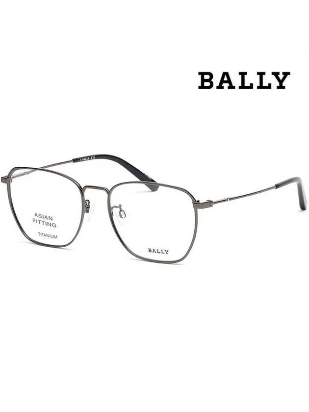 Titanium glasses frame BY5059D 008 metal square Asian fit - BALLY - BALAAN 1