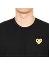 Comme des Gar ons Goldwappen Men s Short Sleeve T Shirt AZ T216 051 1 - COMME DES GARCONS PLAY - BALAAN 6