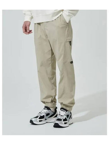 KODAK Kodura semi wide fit jogger pants BEIGE - KODO - BALAAN 1