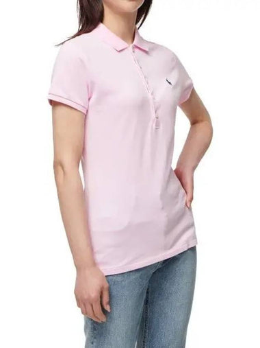 W slim fit mesh polo pink - POLO RALPH LAUREN - BALAAN 1