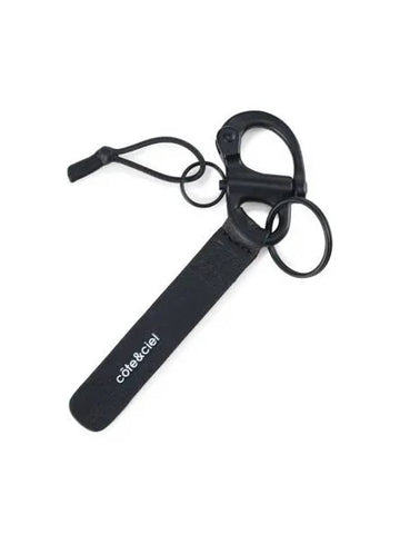 COTEetCIEL LetGo Leather Keychain 29066 Black - COTE&CIEL - BALAAN 1