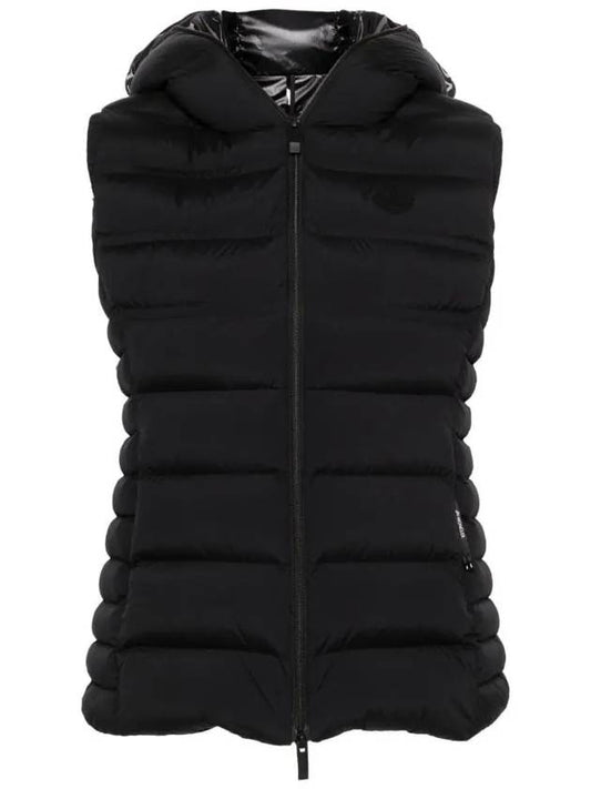 ALITERSE hooded padded vest black women s 1A00022 595FK 999 - MONCLER - BALAAN 1