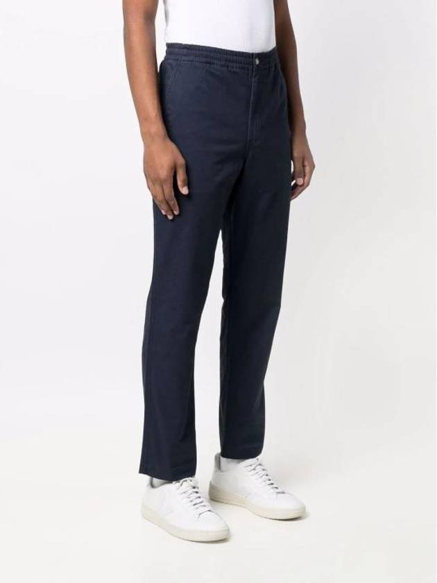 Cotton Straight Pants Blue - POLO RALPH LAUREN - BALAAN 6