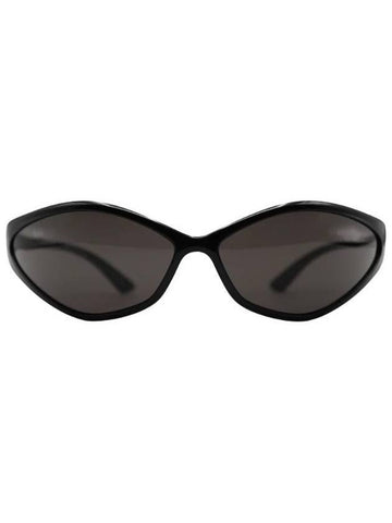 Eyewear 90s Oval Sunglasses Black - BALENCIAGA - BALAAN 1