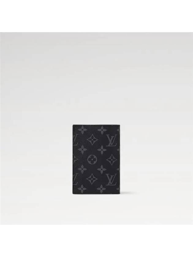 Monogram Eclipse Passport Wallet Black - LOUIS VUITTON - BALAAN 6