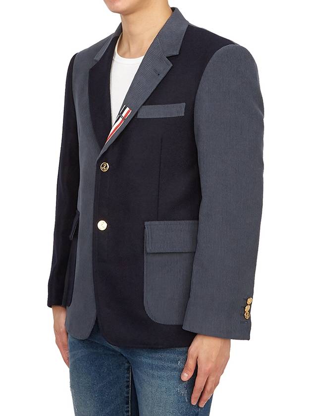 paneled corduroy blazer MJU558F03793 - THOM BROWNE - BALAAN 5