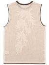 Men's Fruit Tangled Mesh Vest Beige - IOEDLE - BALAAN 7