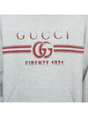 Double G Cotton Jersey Hood Gray - GUCCI - BALAAN 6