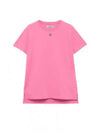 Embroided ORB Peru Short Sleeve T-Shirt Pink - VIVIENNE WESTWOOD - BALAAN 2