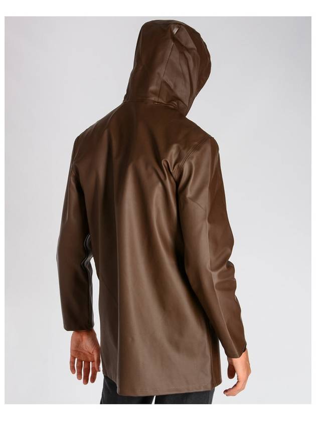Stockholm Hooded Raincoat Choco - STUTTERHEIM - BALAAN 3
