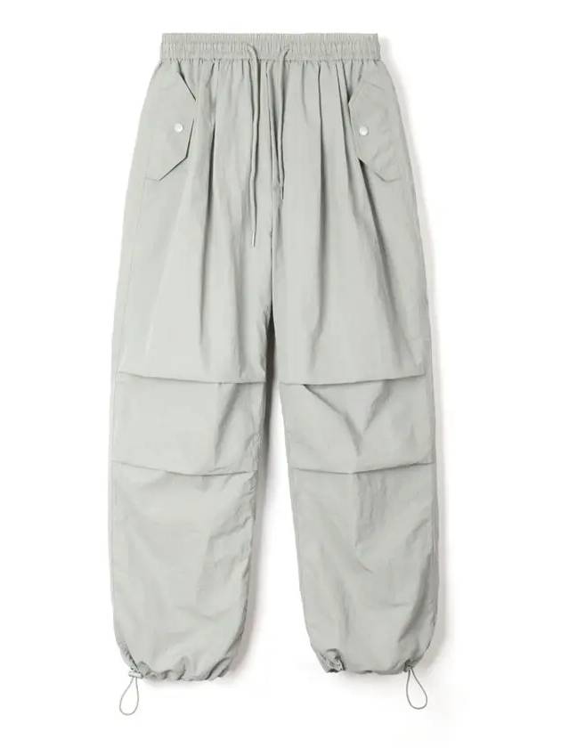 Tasran two-tuck pocket parachute pants_gray - INDUST - BALAAN 7