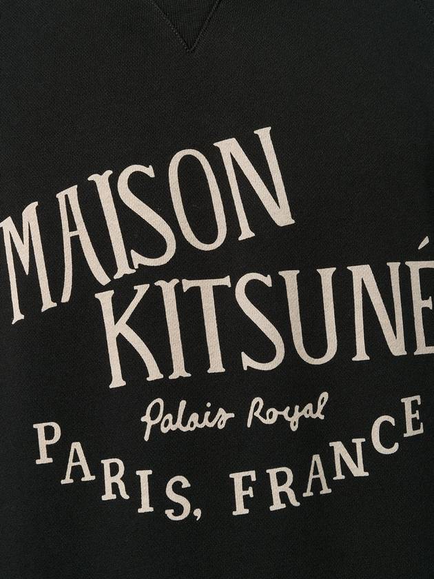 Palais Royal Classic Sweatshirt Black - MAISON KITSUNE - BALAAN.
