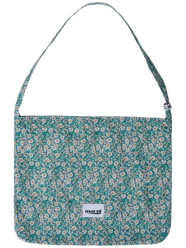 FLORAL ECO CROSS BAG MINT - MACNI - BALAAN 1