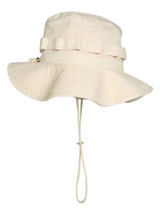 Hiking Bucket Hat Ivory - JIL SANDER - BALAAN.