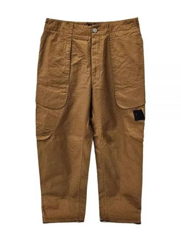 Shadow Cargo Straight Pants Brown - STONE ISLAND - BALAAN 2