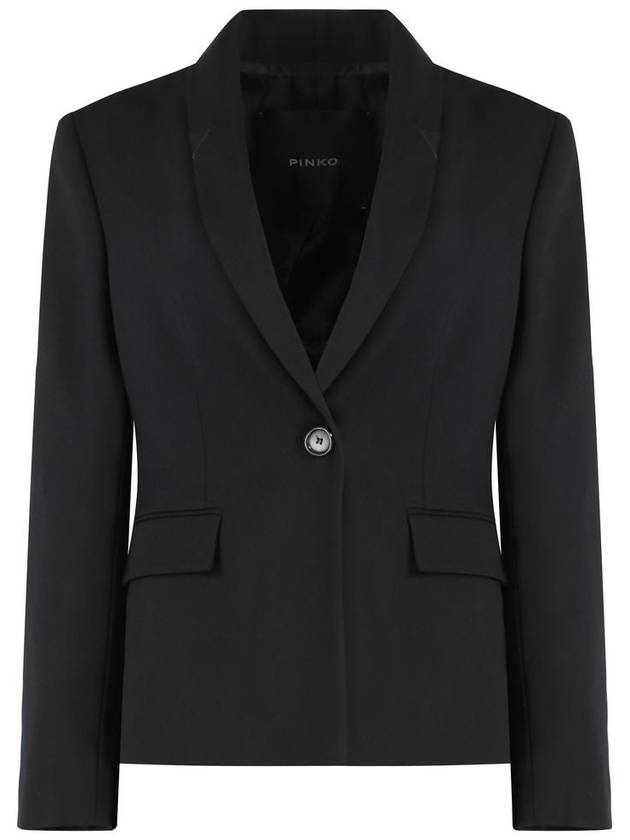 Pinko Giappone Single-Breasted One Button Jacket - PINKO - BALAAN 2