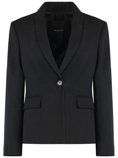 Pinko Giappone Single-Breasted One Button Jacket - PINKO - BALAAN 2