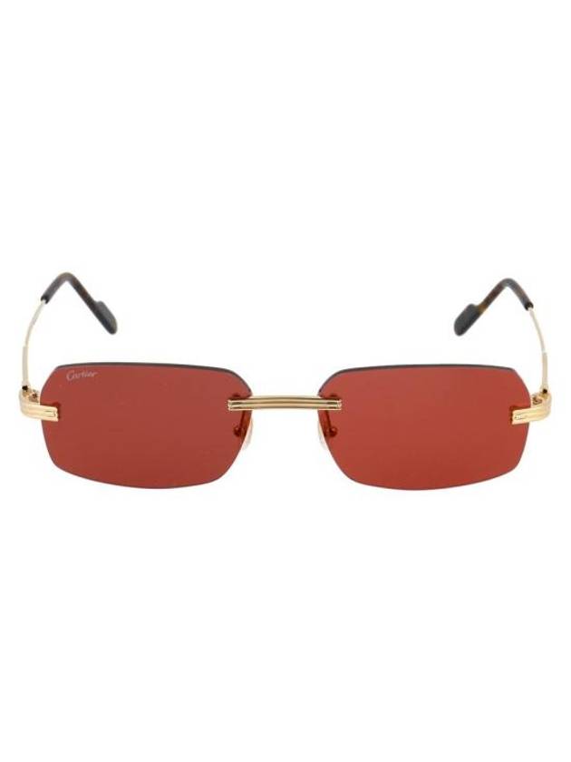 sunglasses CT0271S 004 004 GOLD GOLD RED - CARTIER - BALAAN 1