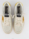 Ballstar Yellow Tab Low Top Sneakers White Cathay - GOLDEN GOOSE - BALAAN 4