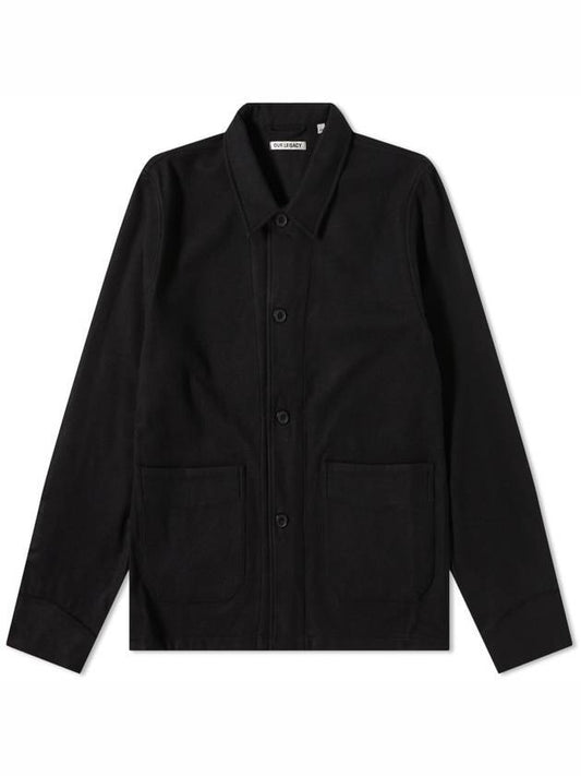 Archive Virgin Wool Box Jacket Black - OUR LEGACY - BALAAN 1