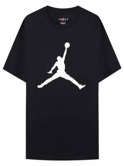 Men's Jordan Jumpman Logo Short Sleeve T-Shirt Black - NIKE - BALAAN 2