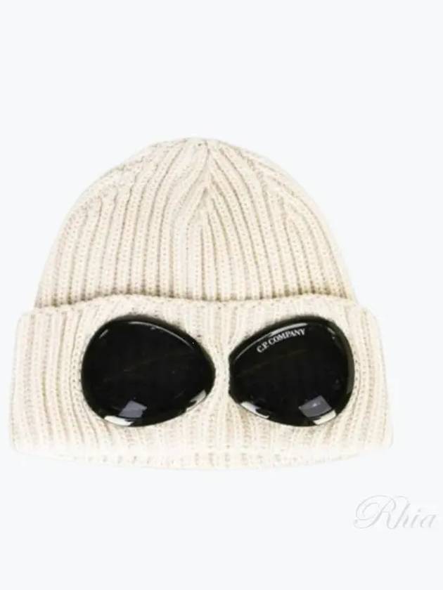 17C Mac 122A 005509A 103 Goggle Wappen Wool Beanie - CP COMPANY - BALAAN 1