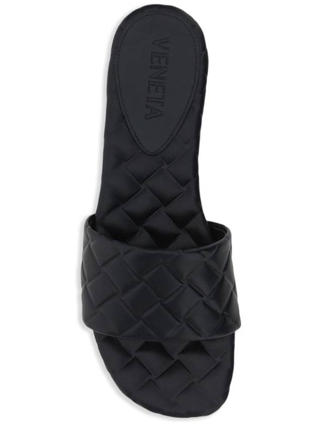 Flat Amy Mule Black - BOTTEGA VENETA - BALAAN 8