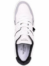 Roman Stud Lace Up Low Top Sneakers White - VALENTINO - BALAAN 5