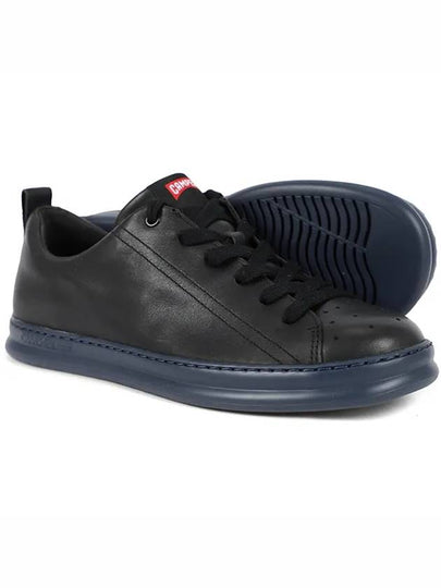 Runner Leather Low Top Sneakers Black - CAMPER - BALAAN 2