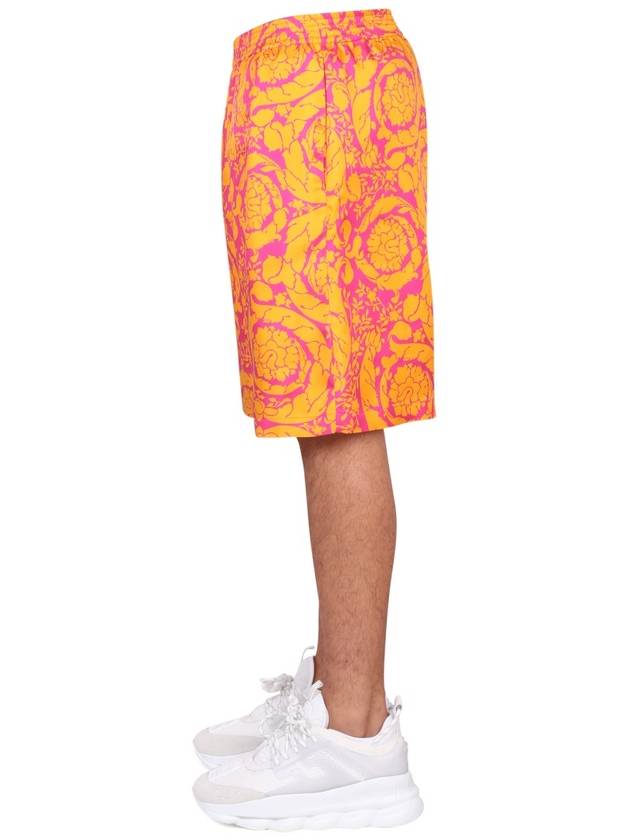 Men's Shorts Orange - VERSACE - BALAAN 4