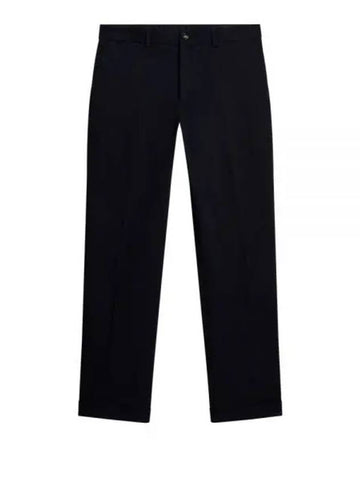 Lois Garment Dyed Straight Pants Navy - J.LINDEBERG - BALAAN 1