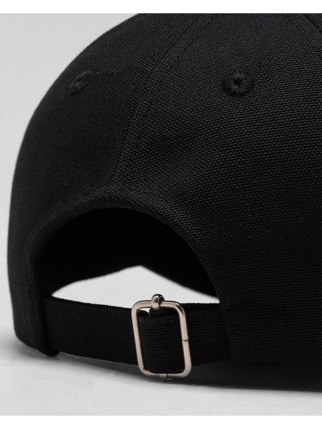 Charlie Logo Ball Cap Black - A.P.C. - BALAAN 4