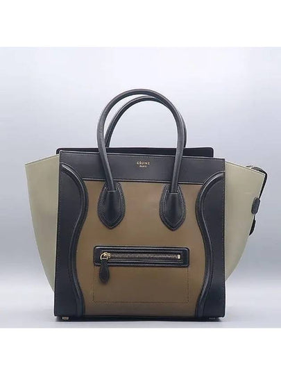 165213 Multicolor leather luggage mini tote bag - CELINE - BALAAN 2