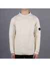 Hooded Sweatshirt 13CMKN207A006375A 103 GAUZE WHITE - CP COMPANY - BALAAN 2