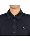 Golf Alaya Jacquard Polo GWJT07569 6855 Women's Alaya Jacquard Polo - J.LINDEBERG - BALAAN 7