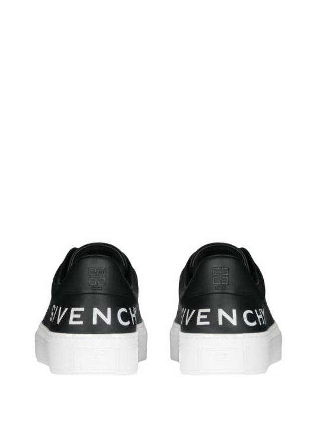 City Sports Low Top Sneakers Black White - GIVENCHY - BALAAN 5