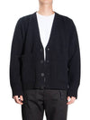 Sen Lambswool Cardigan Black - STUDIO NICHOLSON - BALAAN 2